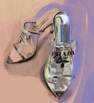 Prada High Heels Illustration H