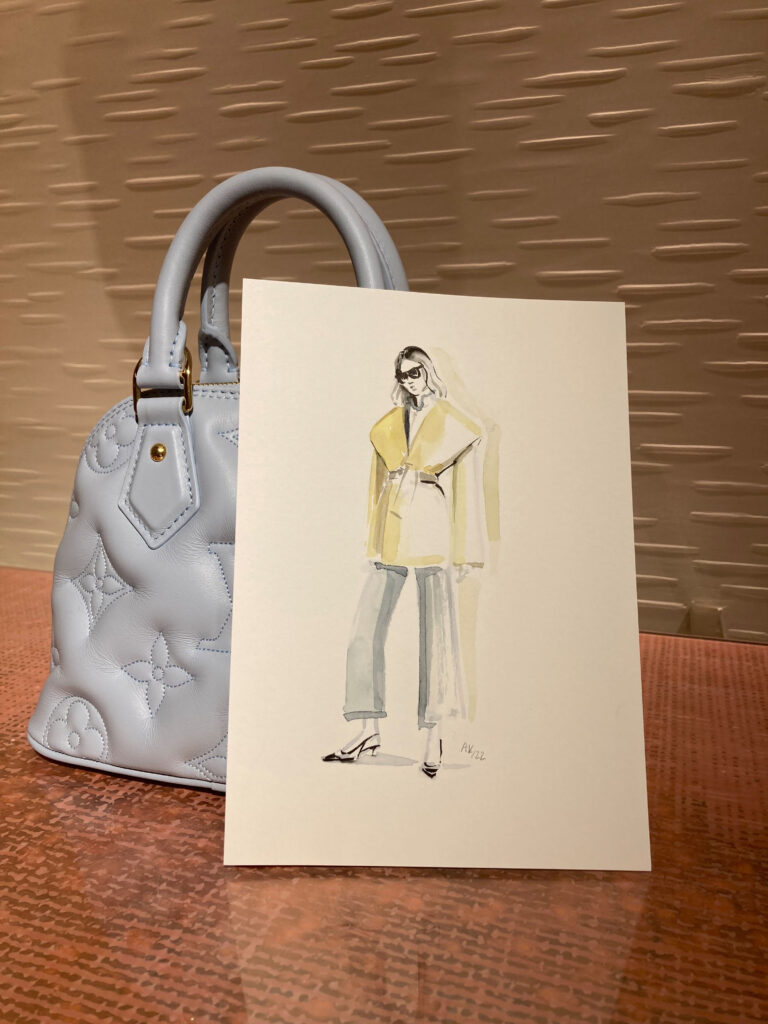 Louis Vuitton Fashion Sketch