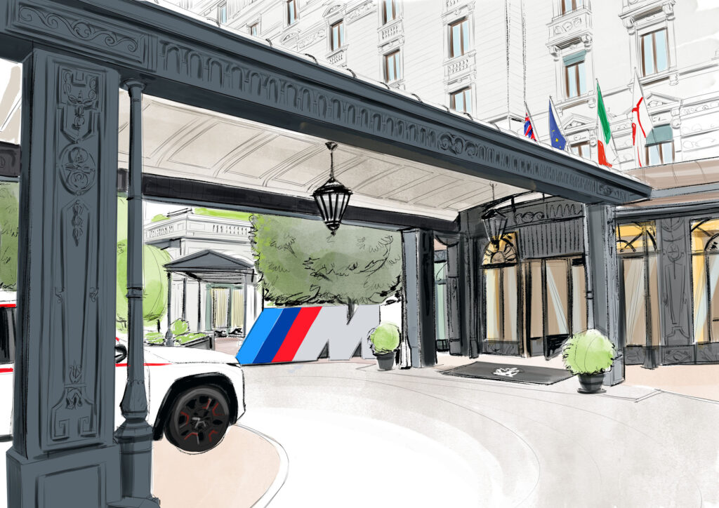 Illustration Hotel Principe Savoia Mailand
