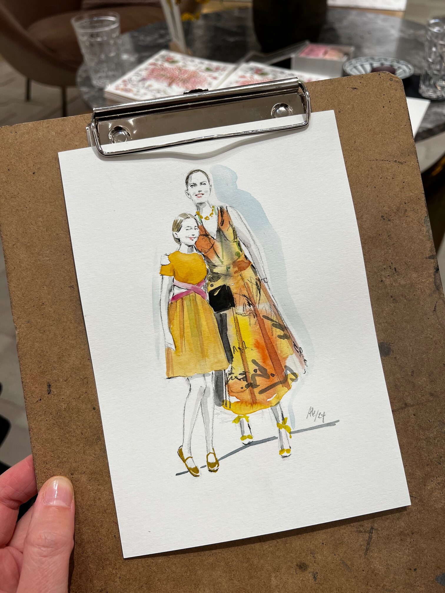 Dior – Live-Illustration 2024