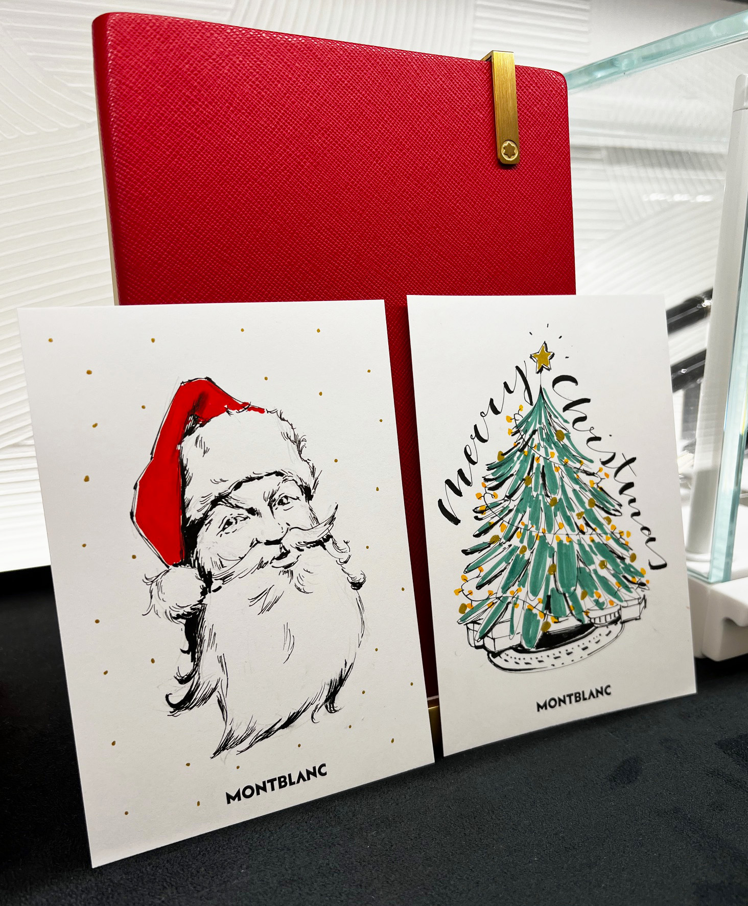 Montblanc – Illustrated Christmas cards