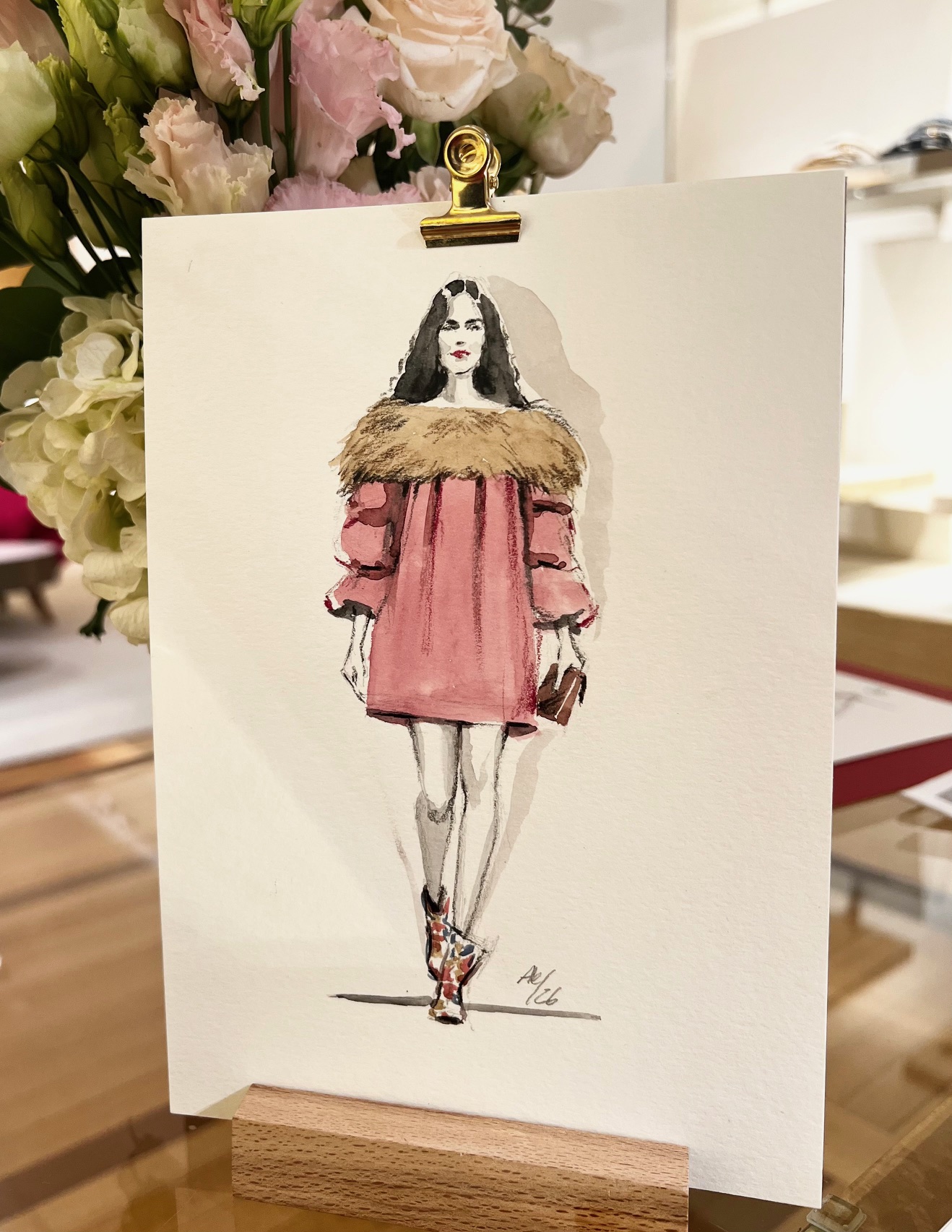 Louis Vuitton Frankfurt – Live-Illustration
